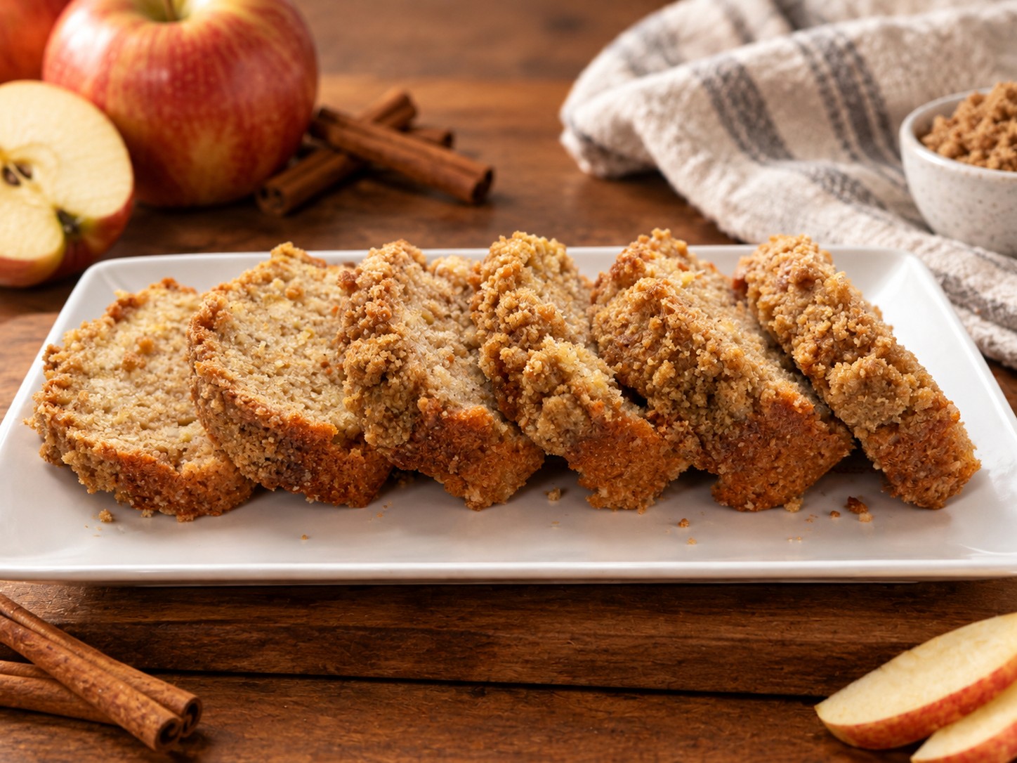 Harvest Apple Crunch Bread