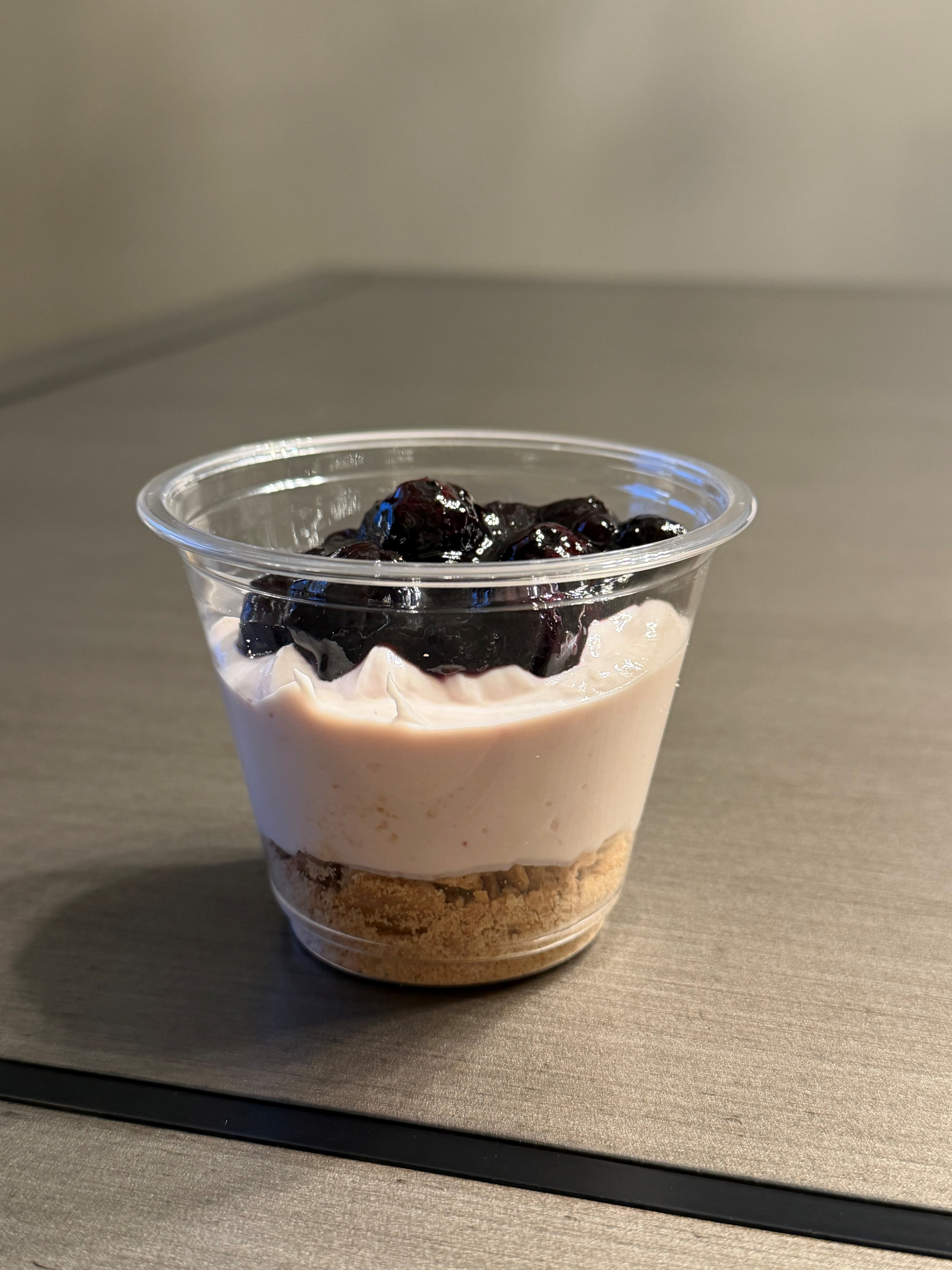 Cherry vanilla yogurt protein cup