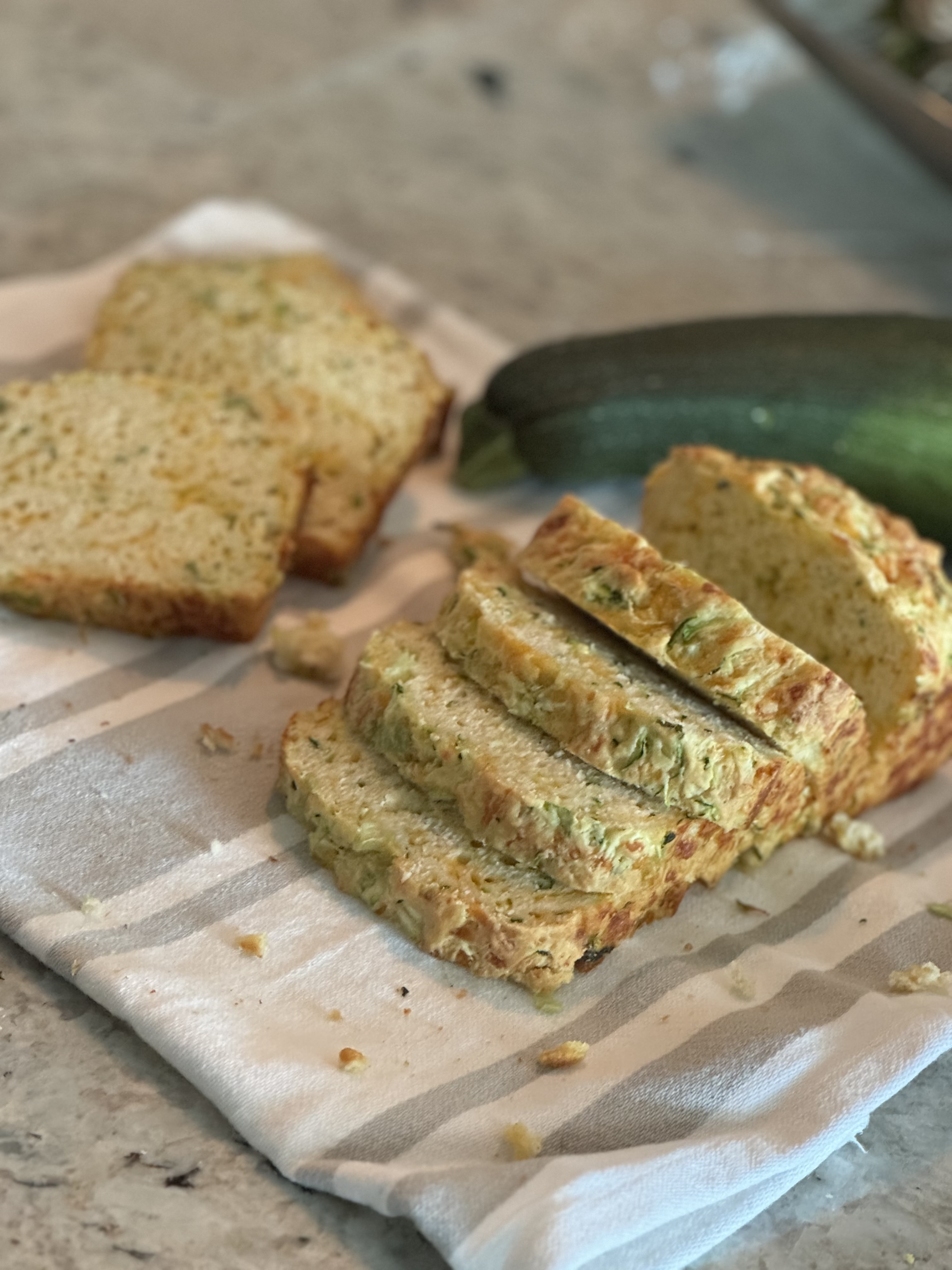 Zucchini Cheddar Bread